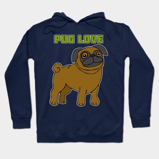 Pug Love Hoodie